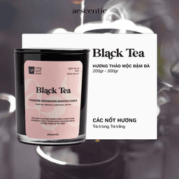 Nến thơm AESCENTIC - BLACK TEA 200 gram