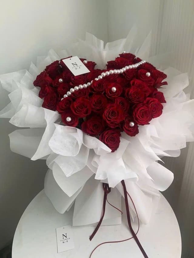 Heart of Rose Bouquet