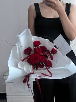 Scarlet Whisper Bouquet