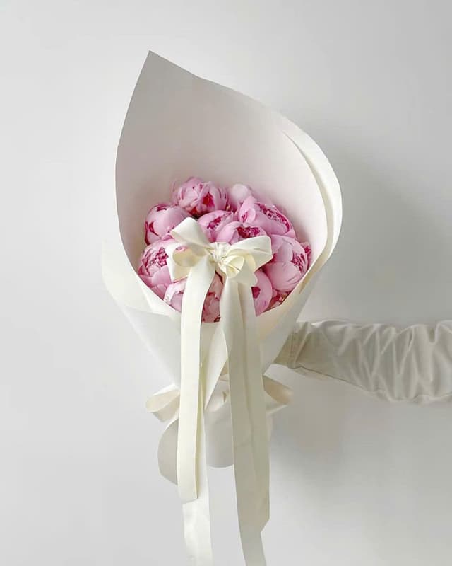 Peony Sarah - Bó hoa mẫu đơn